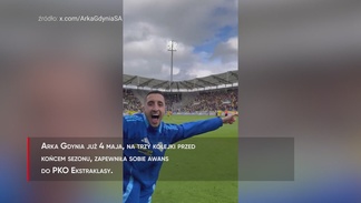 #dziejesiewsporcie: Szaleństwo! Tak zareagowali na awans do Ekstraklasy