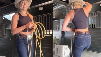 Ćwiczyła z sześciokrotnym mistrzem świata. Spójrz, czego nauczyła się słynna Lindsey Vonn