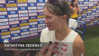 Świetny występ Katarzyny Zdziebło na MŚ. Polka zabrała głos