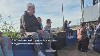 #dziejesiewsporcie: Tak obserwował mecz. Słynny trener zaskoczył fanów