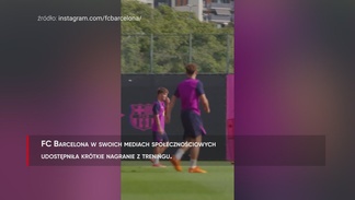 #dziejesiewsporcie Co za strzał! Tak trenuje FC Barcelona