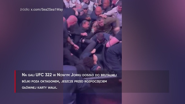 #dziejesiewsporcie: Brutalna bójka na UFC. I to poza oktagonem