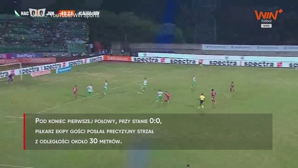 #dziejesiewsporcie: Ależ huknął z dystansu. Cudowne trafienie