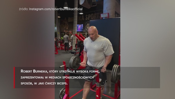 #dziejesiewsporcie: "Hardkorowy Koksu" pokazał, jak ćwiczy biceps