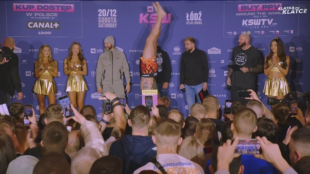 Tego nikt się nie spodziewał. Show Liska podczas ważenia