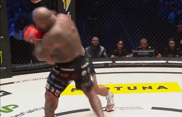 Padł jak rażony piorunem. Przerażający nokaut na Różalu