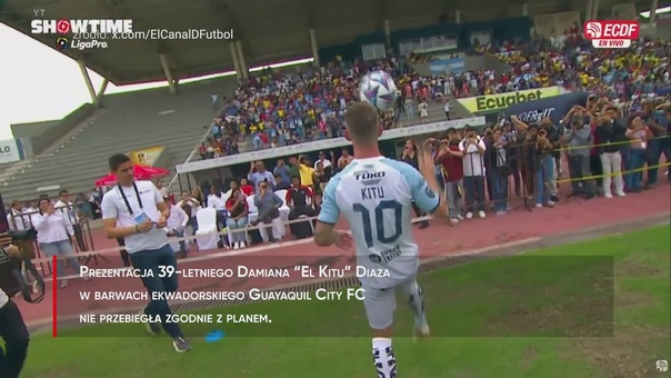 #dziejesiewsporcie Chciał się popisać, ale mu nie wyszło