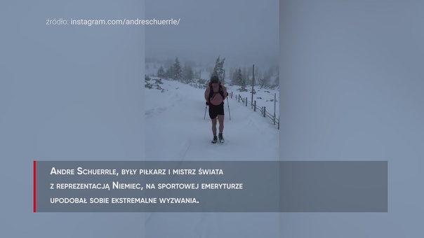 #dziejesiewsporcie: Były niemiecki piłkarz znów to zrobił. Tak wybrał się w góry