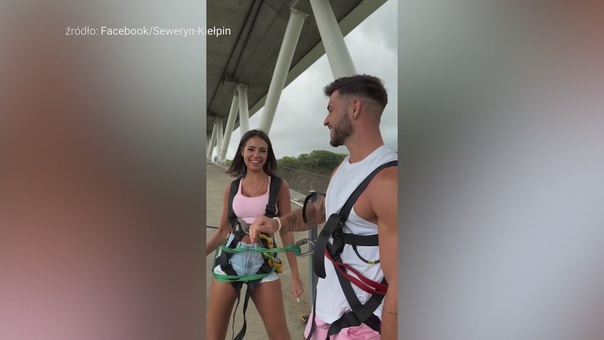 #dziejesiewsporcie: skoczył na bungee z mostu. Ze 115 metrów! To były piłkarz