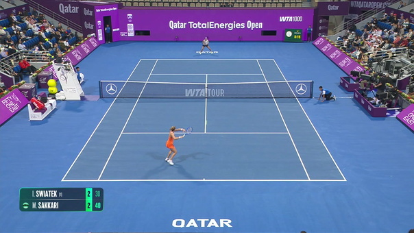 Tak doszło do niespodzianki. Świątek nie sprostała Sakkari