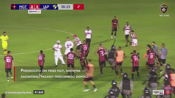 #dziejesiewsporcie: Policja musiała spacyfikować pseudokibiców