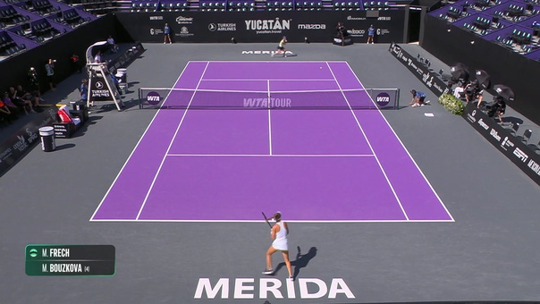 Tak Fręch pokonała Bouzkovą. Zobacz skrót meczu