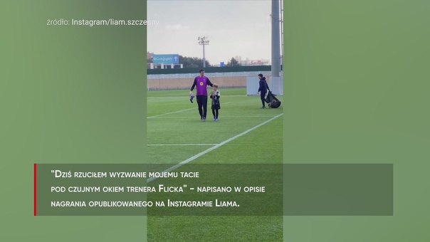 Syn Szczęsnego skradł show na treningu Barcelony