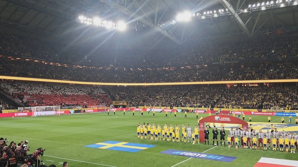 Rozbrzmiał Mazurek Dąbrowskiego. Tak zareagowali Szwedzi