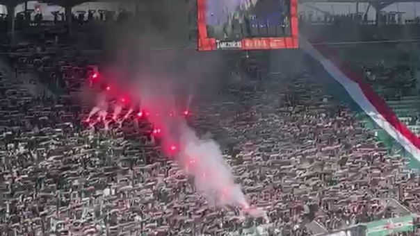 We Wrocławiu nagle przerwali mecz. Sceny na trybunach