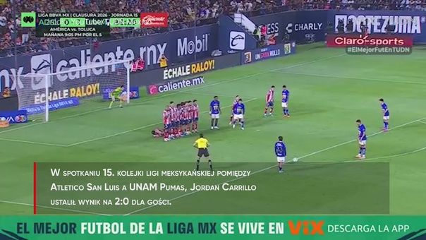 Genialny gol w lidze meksykańskiej