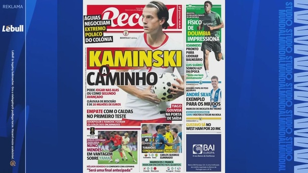 Jakub Kamiński w Benfice? "Optymalny wybór"