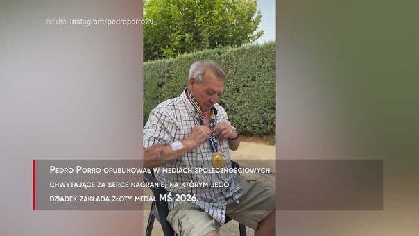 Chwyta za serce. Oddał dziadkowi złoty medal