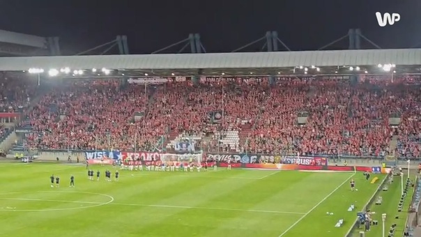 Szał euforii w Krakowie! Tak piłkarze Wisły świętowali zwycięstwo w PKO Ekstraklasie