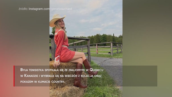 Była tenisistka znów zachwyciła. Stylizacja w klimacie country