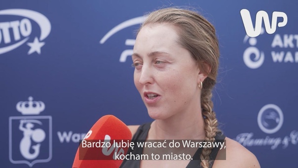 Tenisistki zachwycone Warszawą. "Mam tu swoją ulubioną restaurację"