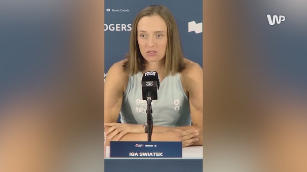 Iga Świątek rozbawiła dziennikarzy! "Gdybyście byli Polakami, to byście wiedzieli"