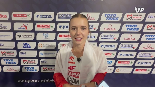Radość Polki po sukcesie na ME. "Przyjechałam po medal i wyjeżdżam z medalem"