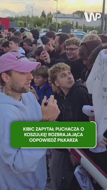 "Ciotka, babcia, żona, człowieku". Puchacz rozbroił po pytaniu kibica
