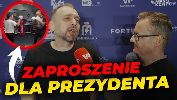 Sobotnia gala oraz zaproszenie dla prezydenta Karola Nawrockiego. Wywiad z dyrektorem KSW